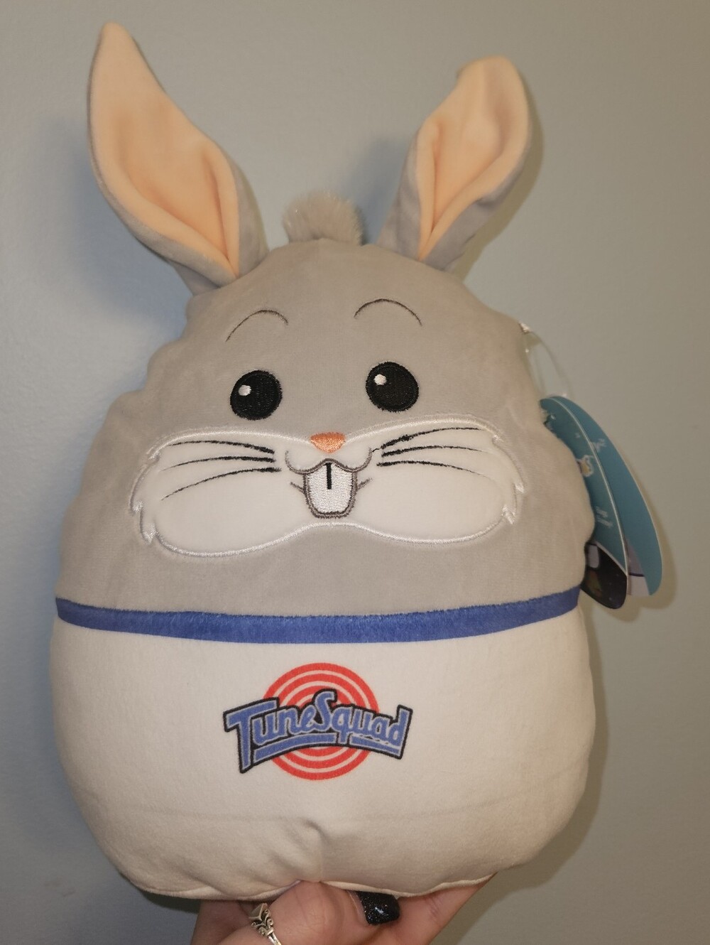 NWT Bugs Bunny Squishmallow 8" Plush Tune Squad Space Jam Squish